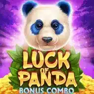 Luck of Panda: Bonus Combo Lucky 7 Even Online Casino Games Logo