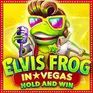 Elvis Frog in Vegas Lucky 7 Even Online Casino Games Logo