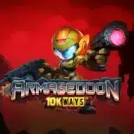 Armageddon 10k Ways Lucky 7 Even Online Casino Games Logo